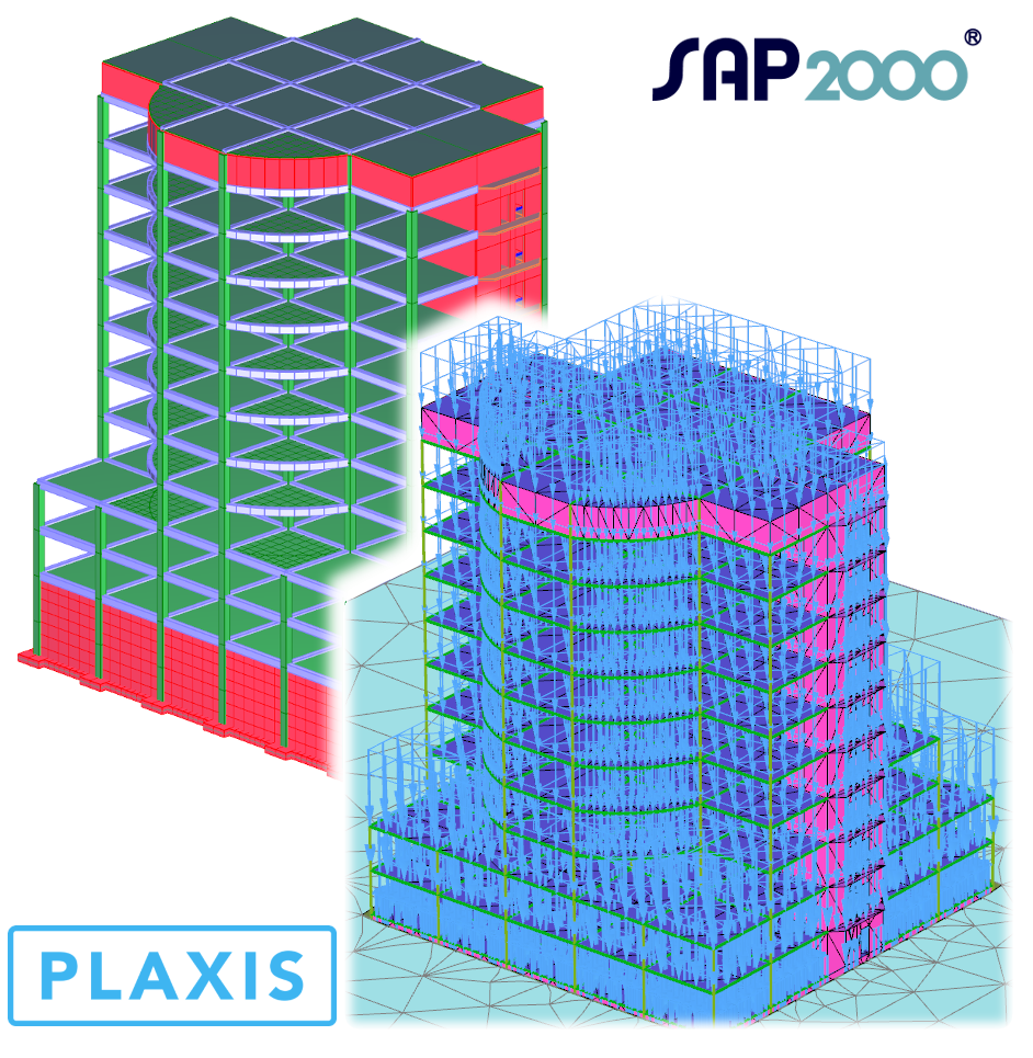 SAP2000 - PLAXIS 3D